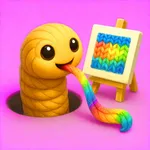 Yarn Snake Tangle Puzzle icon