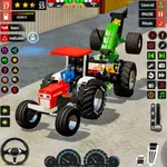 Real Tractor Driving Sim Games icon