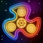 Glow Finger Spinner Art Maker icon
