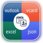 Contacts to vCard, Excel, JSON icon
