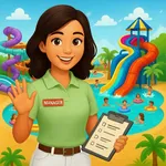 Ultimate Water Slides Park Sim icon