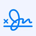 Sign Document: Signature PDF. icon