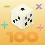 Race to 100: Brain Puzzle Game icon