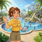Water Fun Park Manager 3D icon