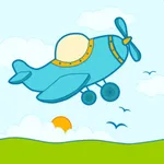 Airplane flying games for kids icon