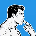 Debloat: nobloat your face icon