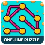 One Line Draw Puzzle icon