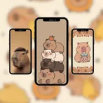 Cute Capybara Wallpaper HD icon