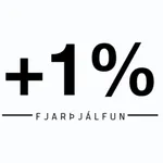 +1% Fjarþjálfun icon