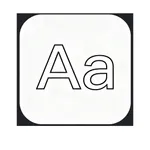 Fonts - Install Font,Keyboard icon