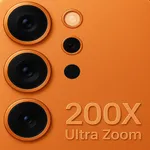 Ultra Zoom 200x Camera AI icon
