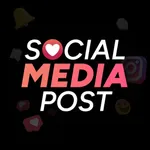 Social Media Post Maker App icon