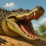 Wild Croc Attack Hunt &Survive icon