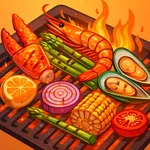 Grill Sort Food Puzzle Game 26 icon