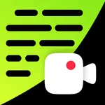 Fast Teleprompter-Setup,Record icon