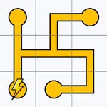Pipe turn: network puzzle icon