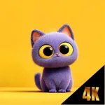 Cute Cats Dogs Wallpaper 4K icon