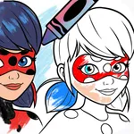 Glitter bug Coloring Fun icon