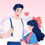 恋爱打卡日记-记录心动瞬间 icon