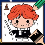 Harry Wizarding Coloring icon