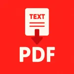 Text to PDF: PDF Maker & Edit icon