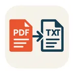 محول ملفات PDF - TXT icon