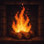 Fireplace: for your phone icon