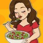 Healthy Food Mukbang Games icon