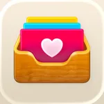 Card Box: Save Holiday Cards icon