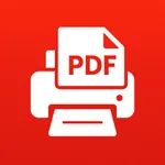 Write on PDF: Print to PDF icon