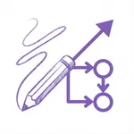 쉬운다이어그램 - 손그림이 예쁜 다이어그램으로! icon