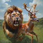 Angry Lion Hunt Adventure Sim icon