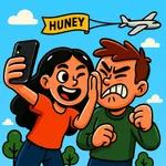 Huney: AI Photo Editor & Remix icon