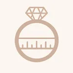 Ring Sizer : Ring size measure icon