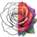 Black and White Photo to Color icon