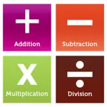 Math educational app for kids icon