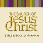 The Bible and Book of Mormon icon