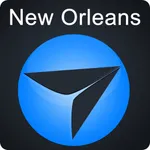 New Orleans Airport + Flight Tracker MSY Louis Armstrong icon