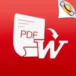 PDF to Word icon