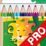 Draw and Colour:The Jungle PRO icon