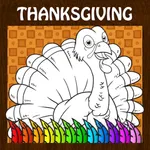 Thanksgiving Coloring Book FREE icon