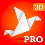 Animated 3D Origami icon