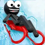 Stickman Luge - Winter Games! icon