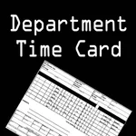 Department Time Card icon