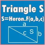 Calculate area on three sides icon