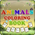 Toddler Animal Coloring Book icon