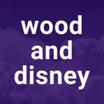 wood and disney icon