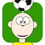 The way to the goal-The football game dribble ball icon