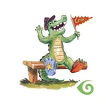 Crocodile's Christmas Jandals icon