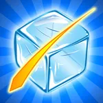 Cut Ice Blocks With Three Slices Pro icon